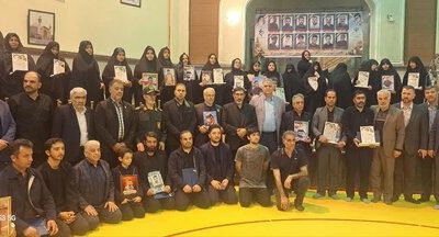 تجلیل از خانواده شهدای ورزشکار در زورخانه علی بن ابی طالب(ع) تبریز