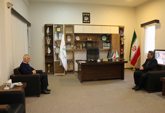 دیدار مدیرکل دامپزشکی استان آذربایجان شرقی با مدیر کل استاندارد استان