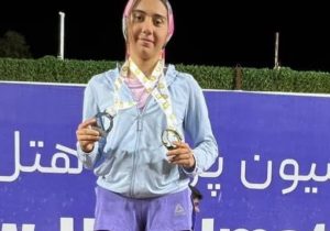 ملینا عباس زاده در اردوی تیم ملی