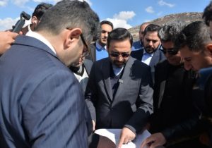 بازدید استاندار آذربایجان شرقی از عملیات اجرایی پروژه رمپ دسترسی به پارک علم و فناوری اذربایجان شرقی