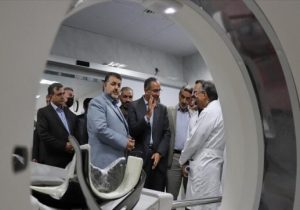 افتتاح دستگاه سی.تی.اسکن بیمارستان امام رضا(ع) تبریز