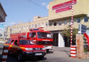 آماده باش آتش نشانی در روز ۱۳ فروردین