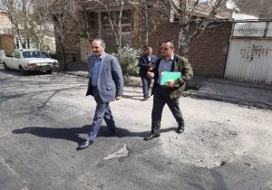 محوریت شهرداران نواحی تهیه لیست معابر نیازمند آسفالت است