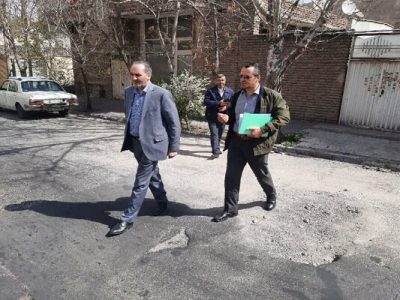 محوریت شهرداران نواحی تهیه لیست معابر نیازمند آسفالت است