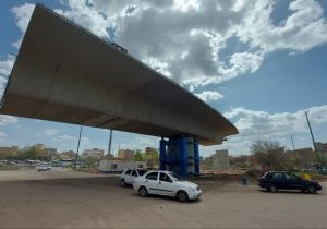 پایان نصب عرشه سگمنتال نخستین پایه پل معلم