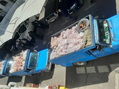 کشف، ضبط و معدوم سازی بیش از ۶ تن فرآورده خام دامی غیر بهداشتی در شهرستان تبریز