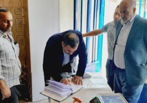 بازدیدبخشدارمرکزی هشترود به صورت سرزده از نانوایی های روستای قویونقشلاقی و لامشان