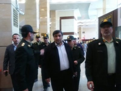 بازدید فرماندهی نیروی انتظامی تبریز و هیئت همراه از پایانه مسافربری شهرداری تبریز