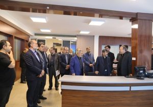 بازدید سرپرست استانداری آذربایجان شرقی از مرکز تله متری شرکت آب وفاضلاب آذربایجان شرقی