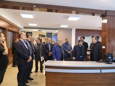 بازدید سرپرست استانداری آذربایجان شرقی از مرکز تله متری شرکت آب وفاضلاب آذربایجان شرقی