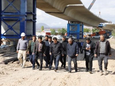 پیشرفت ۶۰ درصدی تقاطع غیرهمسطح معلم