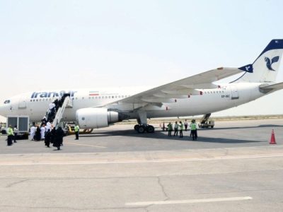 ۲۶۲ نفر از فرودگاه تبریز راهی سرزمین وحی شدند