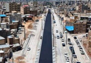 آسفالت‌ریزی بزرگترین طرح مسیرگشایی در تبریز