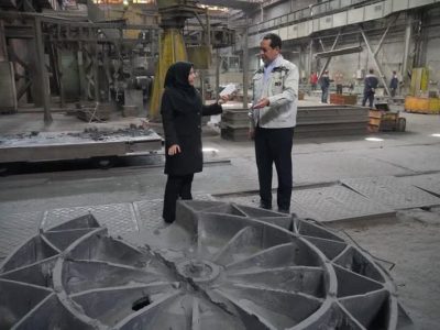 بومی‌سازی قطعه صنعتی دانش‌بنیان میز ترانسفر برای نخستین بار در کشور در شرکت ریخته‌گری ماشین‌سازی تبریز
