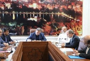 نشست مشترک شهردار منطقه ۲ با مدیرکل بنیاد حفظ آثار و ارزش های دفاع مقدس