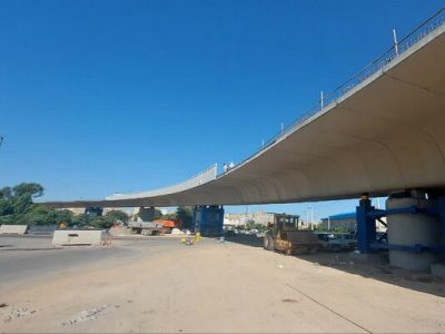 آخرین مراحل بزرگترین پل سگمنتال شمالغرب/ روگذر معلم تا پایان خرداد زیر ترافیک می رود