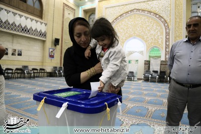 گزارش تصویری؛ چهاردهمین انتخابات ریاست جمهوری در تبریز
