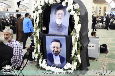 گزارش تصویری از آیین گرامیداشت اربعین شهدای خدمت در مصلای اعظم تبریز