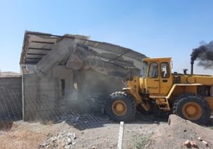 آزاد سازی اراضی زراعی و باغی شهرستان بستان آباد