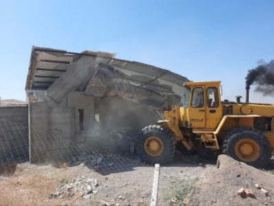 آزاد سازی اراضی زراعی و باغی شهرستان بستان آباد