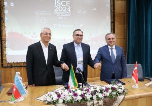 انعقاد تفاهم نامه سه جانبه بین دانشگاه شهید مدنی آذربایجان، دانشگاه خزر باکو و دانشگاه ارجیس ترکیه