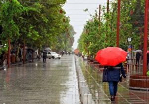 بارش باران و کاهش دما در آذربایجان شرقی