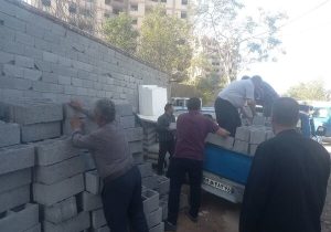 تخریب ساخت و ساز غیر مجاز در کوی مخابرات توسط شهرداری منطقه ۲