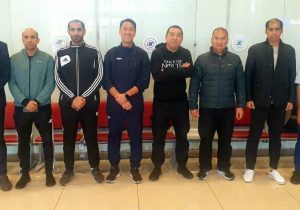 حضور نمایندگان AFC و تیم داوری دیدار دو تیم تراکتور و موهون باگان هند در تبریز