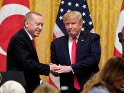 اردوغان: به دوستم ترامپ تبریک می‌گویم
