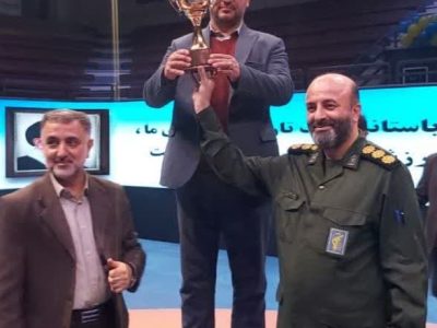 باشگاه شهید جوادی قهرمان مسابقات کشتی پهلوانی بسیج کشور شد