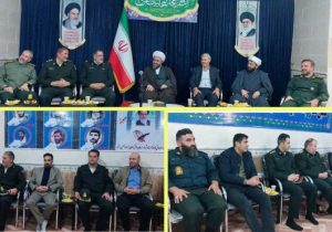 دیدار فرمانده انتظامی اذربایجان شرقی با امام جمعه شهرستان ترکمانچای میانه