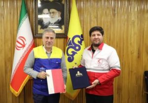 تفاهم نامه همکاری شرکت گاز و جمعیت هلال احمر استان آذربایجان شرقی امضا شد