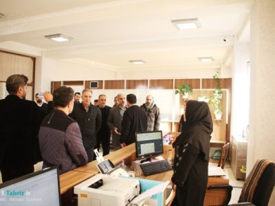  دیدار اعضای شورای اسلامی شهر تبریز با شهردار و کارکنان منطقه۳