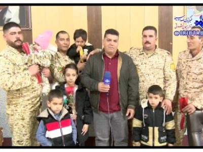 تجلیل از پدران سرباز در تیپ ۲۲۱ مراغه به مناسبت ولادت امام علی (ع)
