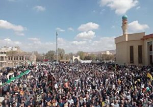 حضور گسترده مردم تبریز در راهپیمایی روز جهانی قدس