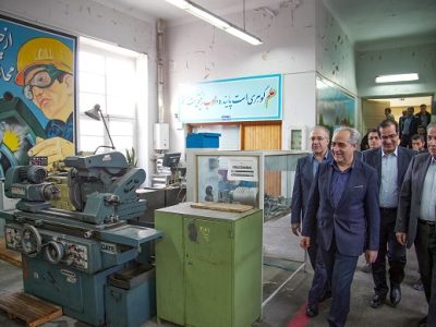 وعده احیا و تجهیز هنرستان صنعتی ماندگار تبریز توسط رئیس اتاق بازرگانی ایران