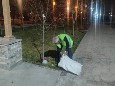 اجرای ضربتی پاکسازی پارک‌های تبریز پس از روز طبیعت