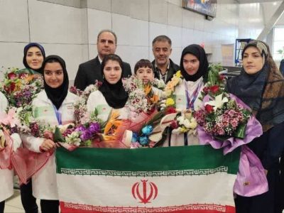 استقبال از ملی پوشان افتخار آفرین آذربایجان شرقی در المپیک دانش آموزی صربستان