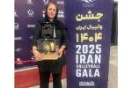 سرمربی تیم مقاومت شهرداری تبریز، محبوب‌ترین مربی زن والیبال ایران شد
