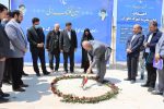 نصب تابلو روزشمار اولین مدرسه بزرگ مقیاس شهرداری تبریز و اتصال پل روگذر سردار خرم به میدان بسیج
