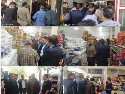 بازدید میدانی دادستان هشترود از واحد‌های صنفی