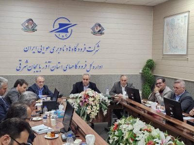 افتتاح پرواز تبریز–باکو و برگزاری کارگروه توسعه صادرات با محوریت میز تجاری جمهوری آذربایجان