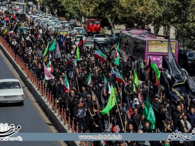 گزارش تصویری|کاروان عاشقان در تبریز؛ پیاده‌روی جاماندگان اربعین حسینی در مسیر دلدادگی