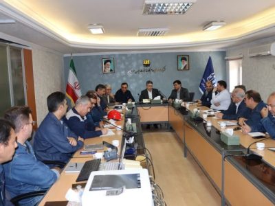 بازدید معاون اقتصادی و نظارت بر شرکتهای هلدینگ سیمان تأمین و هیئت همراه، از شرکت سیمان صوفیان
