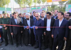 افتتاح طرح‌های راهداری در شهرستان هشترود به مناسبت هفته دولت