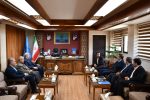 دیدار رایزن فرهنگی ایران در ترکیه با رئیس دانشگاه تبریز