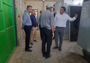 ارزیابی کارشناسان شرکت مهندسی  آب و فاضلاب  کشور در تصفیه خانه فاضلاب مراغه
