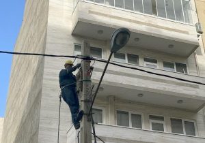 پایان طرح نوسازی شبکه برق اسکو؛ سومین شهر بدون سیم مسی استان