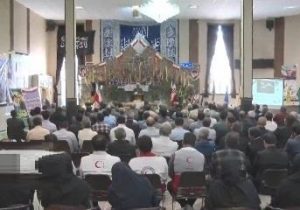 برگزاری یادواره سنگرسازان بی سنگر در شهرستان ملکان