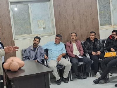 برگزاری دوره کمکهای اولیه و CPR ویژه مربیان در ورزشگاه شهید رافتی تبریز